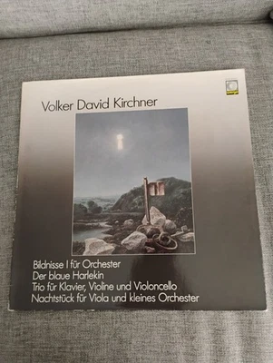 Volker David Kirchner – Bildnisse, Harlekin, Trio, Nachtstück vinyl WERGO 60103 Foto 1 de 4