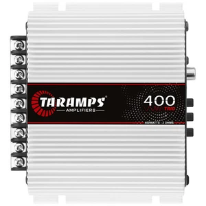 TARAMPS TRIO400 400 Trio Class D Amplifier 2-ohm 400W RMS 1-Channel 3 Outputs... - Picture 1 of 5