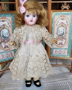 11 Zoll antike deutsche Puppe mit Biskuitkopf - Bild 1 von 10