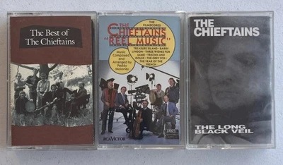 The Chieftains Cassette Tape Lot best of Reel Music Black Veil Tapes Irish Folk - Image 1 of 4