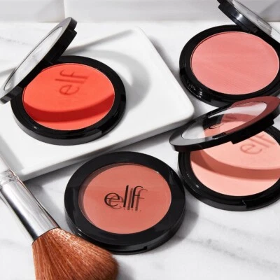 E.L.F. Primer-Infused Blush choose Shade ELF NEW Face Cheeky Rosy Fiery Infused - Image 1 of 2