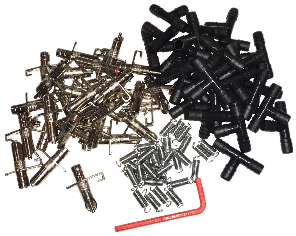 100 Pack Automatic Nipple Water Feeder Rabbit Ferrets