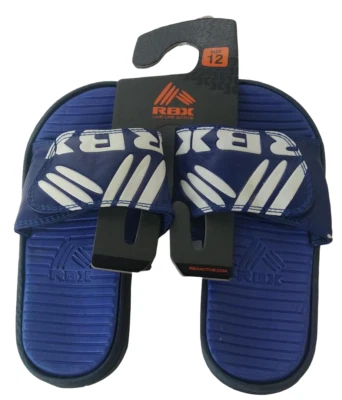 Chanclas Para Niños Pequeños RBX Cómodas Activas Azul/Azul - Talla 12 - Imagen 1 de 4