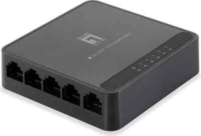 Switch Gigabit Ethernet (10/100/1000) Full duplex Levelone GEU-0522 - Immagine 1 di 4