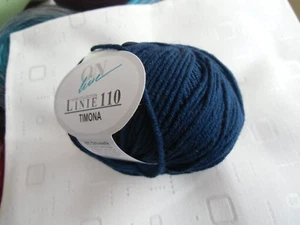 Linie 110 TIMONA  -  Fb. 05 marine - von ONline -  60%  Merino, 40% Polyacryl  - Bild 1 von 3