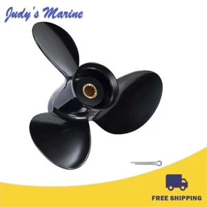 Hélice marina 12 1/4 x 15 apta para fueraborda Evinrude 40-75HP 13 dientes de ranura, diestro - Imagen 1 de 7