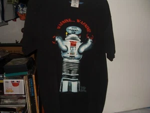 Lost In Space Vintage 90's Warning…Warning! Shirt Adult L - Picture 1 of 5