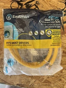Eastman 1/2” OD Gas Dryer Connector Kit 48” - Picture 1 of 1