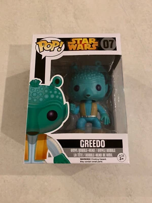 Star Wars - GREEDO #07 (VAULTED) Funko Pop Vinyl Figure NEW RARE +PROTECTOR - Image 1 of 4