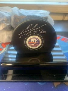 Ilya Sorokin Fanatics Signed Puck - Picture 1 of 3