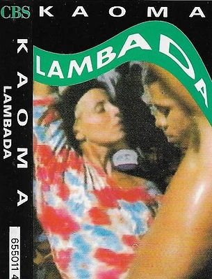 Kaoma ‎Lambada CASSETTE SINGLE Latin Lambada 1989 CBS ‎ 655011 4 - Image 1 of 4