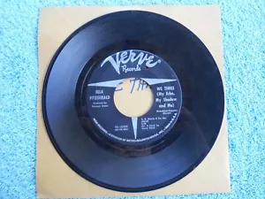 ELLA FITZGERALD 45 RPM VERVE RECORD WE THREE / SHE'S JUST A QUIET GIRL VK-10359 - Foto 1 di 6