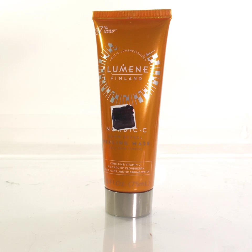 MASCARILLA EXFOLIANTE LUMENE FINLAND Valo Nordic-C Glow Reveal 2,5 oz TODOS LOS TIPOS DE PIEL SELLO Foto 1 de 1