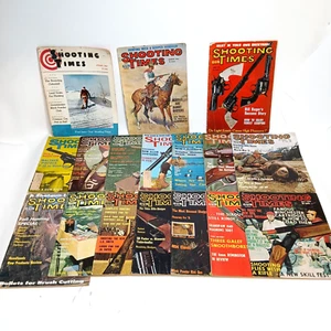 Shooting Times Magazin Lot 37 - Vintage Gun & Hunting Guides 50er-70er Jahre - Bild 1 von 8