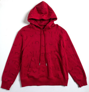 Sudadera Roja con Capucha | Cuidado con el Perro