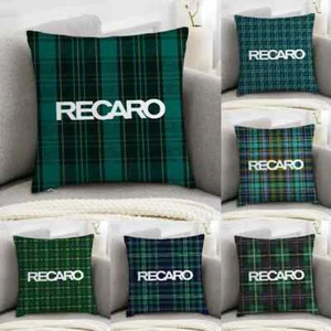 Recaros Tartan Scotch Irish Plaid Pillow Case Throw Pillow Covers Cushion Decor - Picture 1 of 31