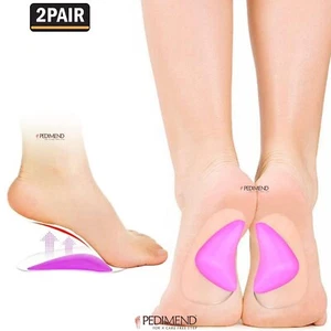 Pedimend™ 4X Gel Arch Support Pad for Flat Feet Plantar Fasciitis Relief Cushion - Picture 1 of 7