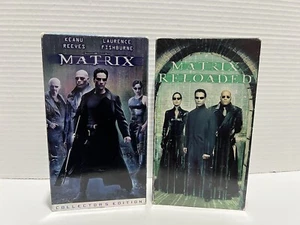 The Matrix and The Matrix Reloaded Vhs ￼ - Picture 1 of 6