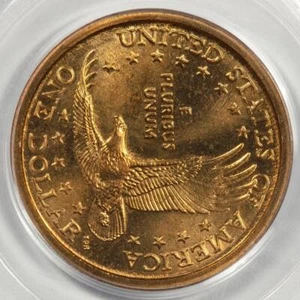 2000 PCGS MS65 85 Degree Rotated Die Sacagawea Dollar Error - Picture 1 of 4