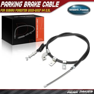Rear LH Left Driver Parking Brake Cable for Subaru Forester 2003-2007 26051SA010 - Image 1 of 4