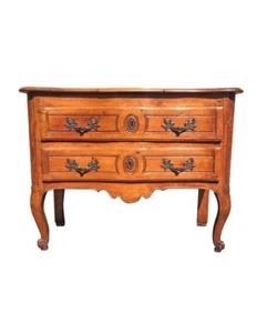 Antique Period Louis XV Cherry Wood Commode Chest ca 1765. - Picture 1 of 6