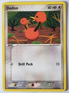 Doduo 60/101 LP - EX Leyendas Ocultas Tarjeta de Pokémon Miki Tanaka Arte - Imagen 1 de 2