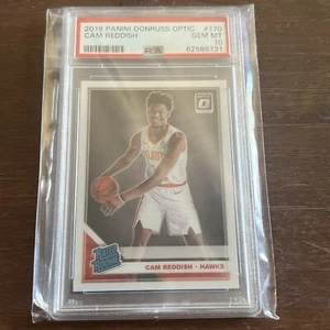 2019 Panini Donruss Optic Rated Rookie Cam Reddish #170 RC PSA 10 - Picture 1 of 6