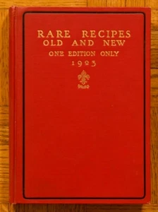 1923 1st HC; Rare recipes Recipes: Old & New-One Edition Only 1923; No. 367 - Imagen 1 de 12