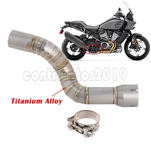 Exhaust Mid Link Pipe Titanium Alloy For Pan America 1250 RA1250 2021-2024 Stock - Picture 1 of 5