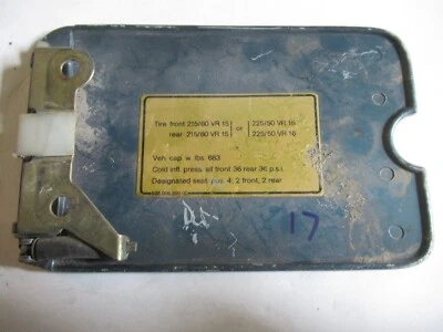 Puerta de gas combustible Porsche 928 S azul 1980-1984 92800650800 Foto 1 de 3