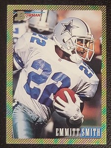 1993 Bowman Emmitt Smith GOLD FOIL  card #300