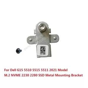 for Dell G15 5510 5511 5515 M.2 SSD Hard Drive Bracket Heatsink Caddy 0X8MY9 - Picture 1 of 13