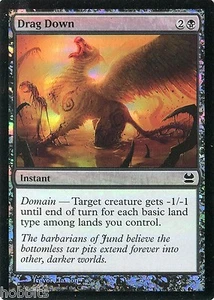 Magic The Gathering - Modern Masters - Drag Down - 2X - Lámina - Casi nuevo - Imagen 1 de 1