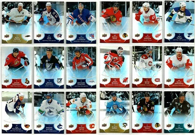 2009-10 UPPER DECK MCDONALDS COMPLETE 50 HOCKEY CARD SET + 6 CL Ovechkin Price - Image 1 of 4