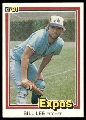 Bill Lee 1981 Donruss #211 Montreal Expos - Image 1 of 2