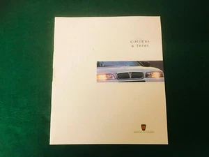 ROVER COLOUR & TRIMS FULL SALES BROCHURE 18 PAGES - Picture 1 of 5