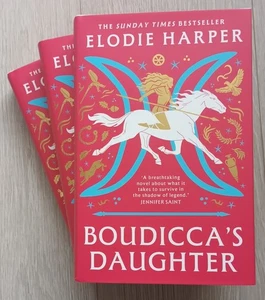 SIGNED Boudicca's Daughter by Elodie Harper. NEW, special edition sprayed edges! - Bild 1 von 4