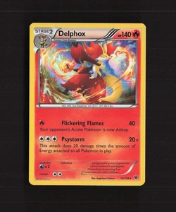 Delphox 13/124 Fates Collide Holo Rare Pokemon Karte MP - Bild 1 von 10