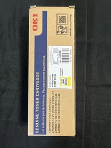 OKIDATA 43381901 Standard Capacity Yellow Toner Cartridge C5500/C5650/C5800 - Afbeelding 1 van 2