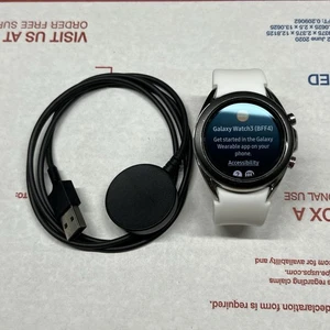 Samsung Galaxy Watch3 SM-R855U 41 mm acciaio inossidabile argento GPS + LTE (sbloccato) - Foto 1 di 7