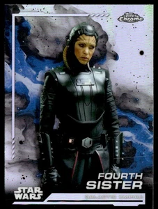 CUARTA HERMANA 2024 TOPPS CROMO STAR WARS REFRACTOR IMPERIO GALÁCTICO #80 - Imagen 1 de 2