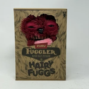 NEW IN BOX Hairy Fuggs Fuggler Maroon Sir Belch Furry Red Tongue Monster (5) - Picture 1 of 6