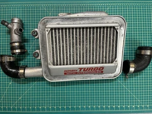 Mazda RX7 FC3S Intercooler JDM Turbo II W/Hoses & Upgraded Clamps - Picture 1 of 6