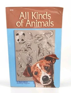 Abeka Book Reading Program "All Kinds of Animals" Reader Homeschool Curriculum  - Bild 1 von 13