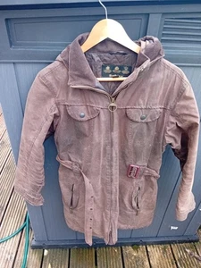 Barbour Wachsjacke braun uk14 3x royal gestempelt - Bild 1 von 15