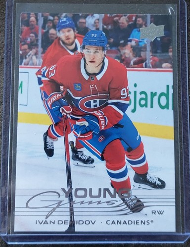 2025 2026 Upper Deck Series One Ivan Demidov Montreal Canadiens Young S L500 
