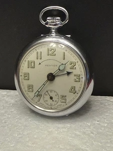 Antike CHESTERFIELD TASCHEN REISEUHR / BREVET Swiss läuft - Bild 1 von 7