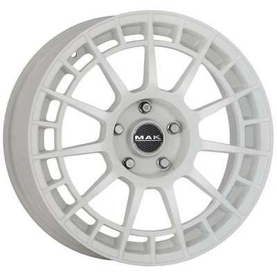 LLANTAS MAK NTT PARA ROVER 400 - 45 7X17 4X100 GLOSS WHITE 5ZQ - Imagen 1 de 4