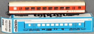 Märklin 4128 österr. D-Zugwagen   1./2. Kl.   rot/beige  ÖBB  sehr gut  OVP  H0 - Bild 1 von 1
