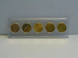 2001 Gold Plated 50 States Quarters Set - Picture 1 of 1